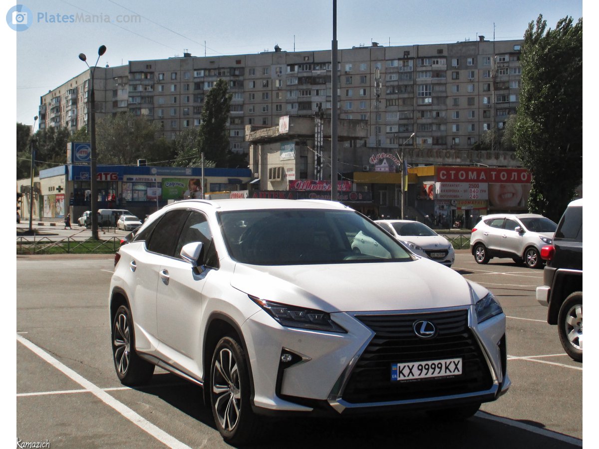 KX 9999 KX, Lexus RX 4th gen (AL20), 2015–2019