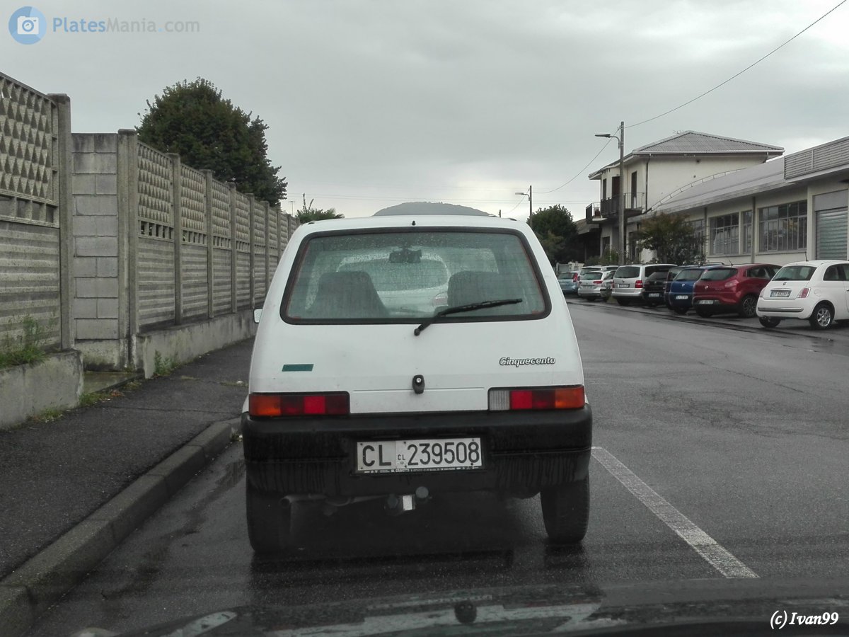 CL 239508, FIAT Cinquecento 1st gen (170), 1992–1998