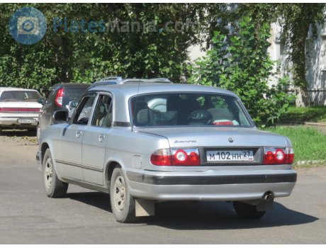 м102нн27, GAZ 31105 Волга