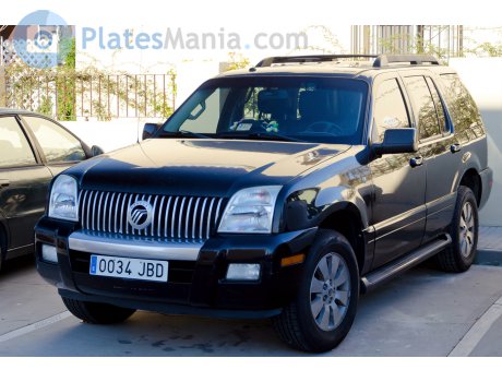 0034 JBD, Mercury Mountaineer