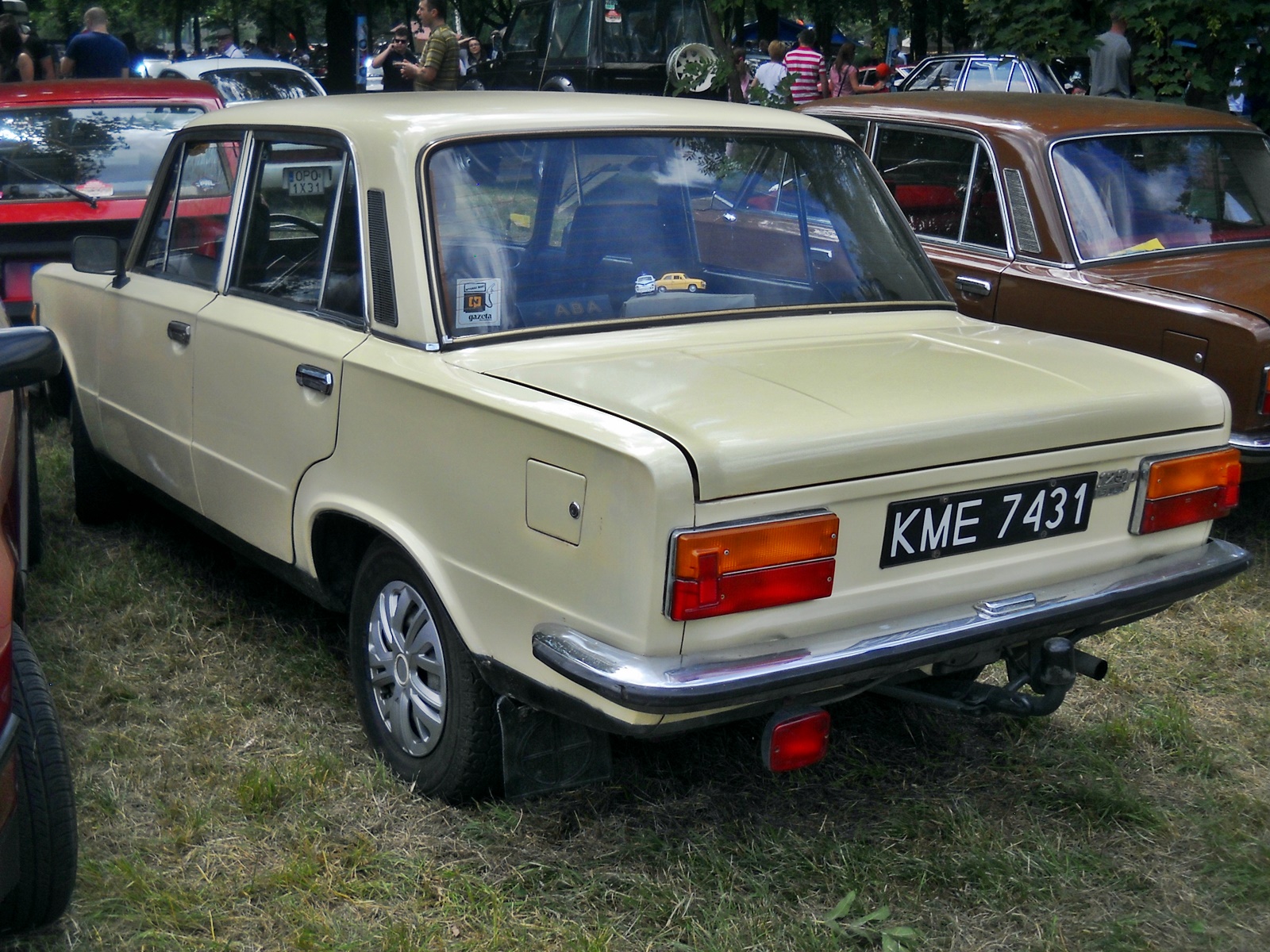 KME 7431, FSO 125p 1st gen Sedan, 1983–1991