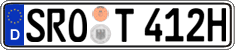 German license plate, Plates for oldtimers (type 