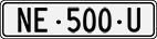 License plate of Switzerland, Dealer (with 