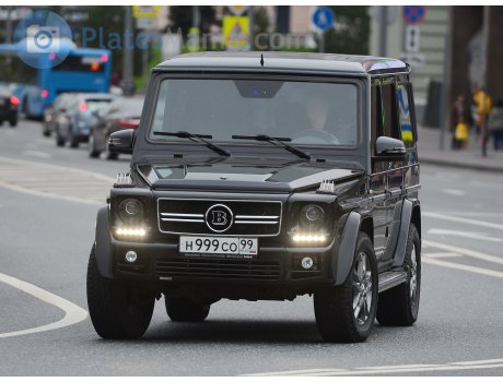 н999со99, Mercedes-Benz G-Klasse