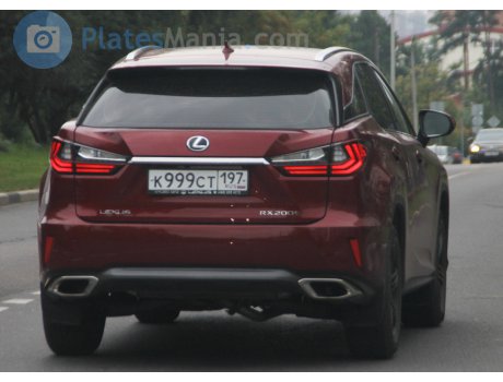 к999ст197, Lexus RX