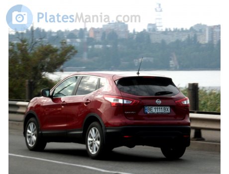 BE 1111 BX, Nissan Qashqai