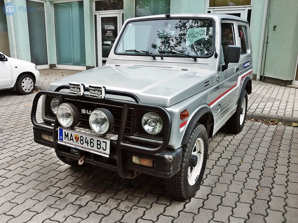 MA 846 BJ, Suzuki Samurai 1st gen (JA51), 1984–1997