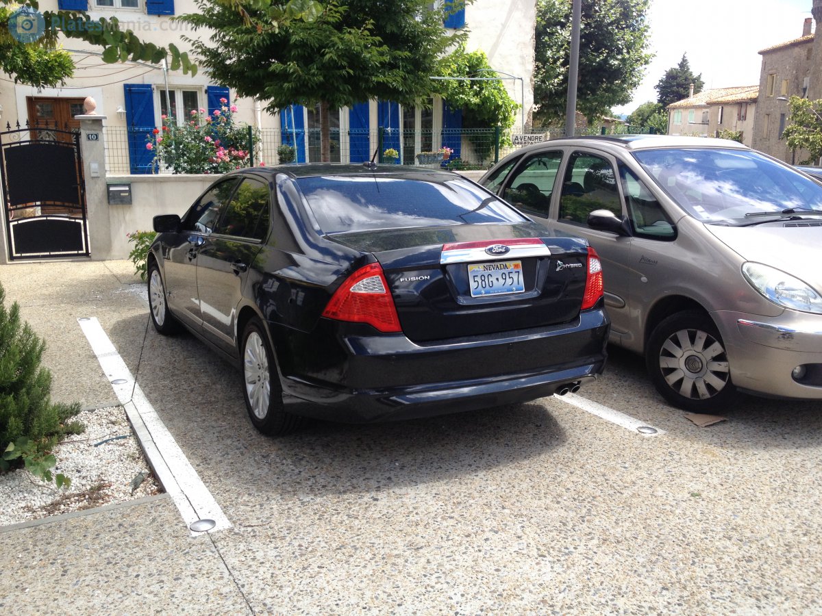 58G-957, Ford Fusion 1st gen Sedan (CD338; NA-market), facelift, 2010–2012