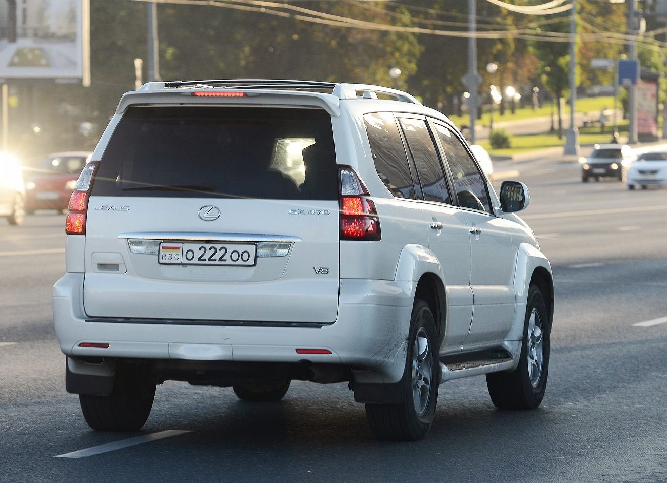 о 222 оо, Lexus GX 1st gen (J120), 2002–2009