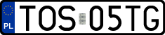 License plates of Poland, Regular car plates