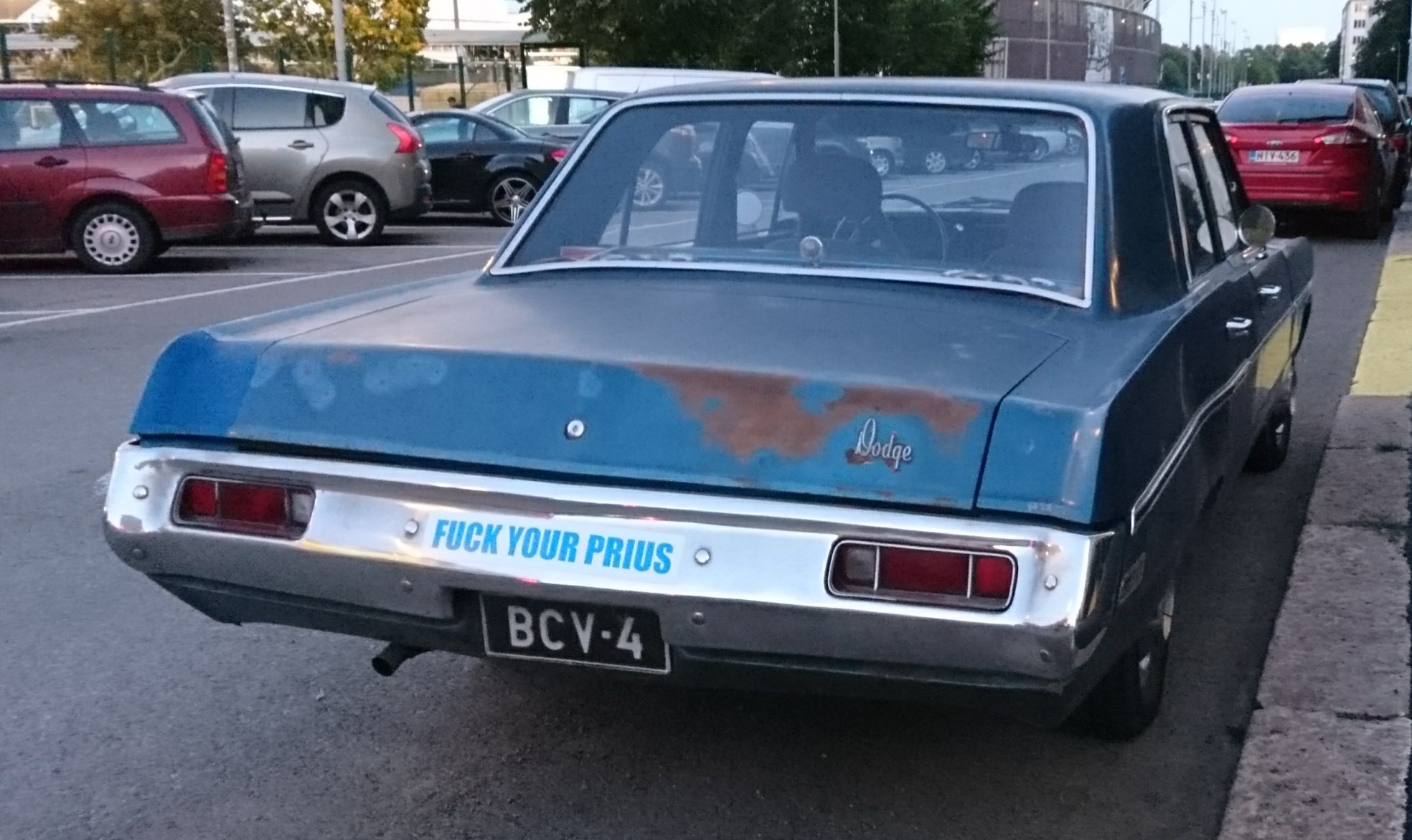 BCV-4, Dodge Dart 4th gen 1970 4-door Sedan (41), 3rd facelift, 1969–1970