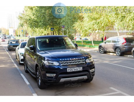 р001кв197, Land Rover Range Rover Sport