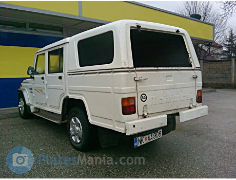 NK AA908, Mahindra Bolero