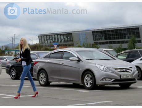 о333вх125, Hyundai Sonata