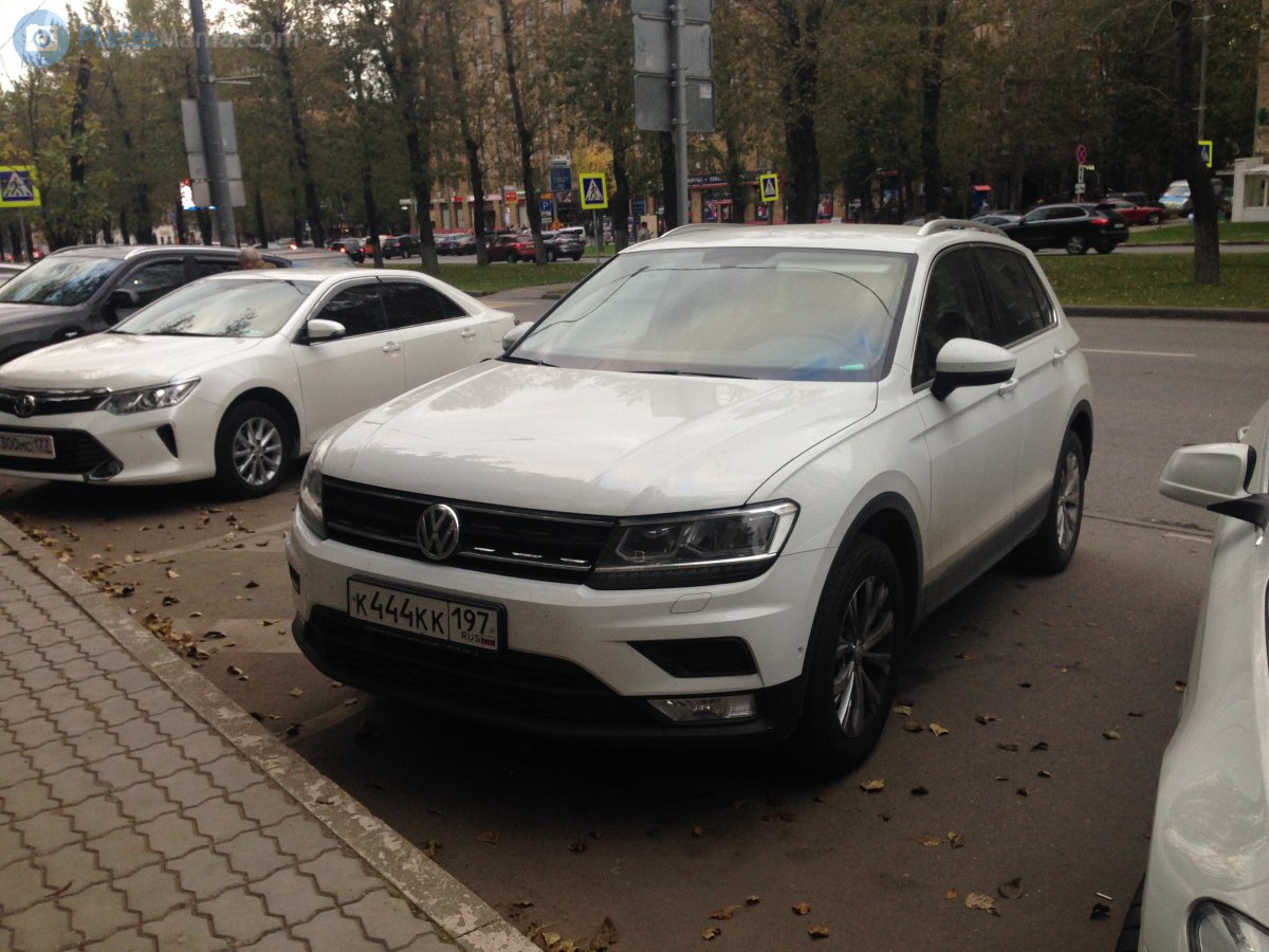 к 444 кк 197, Volkswagen Tiguan 2nd gen (AD/AX/Allspace/L), 2016–2021