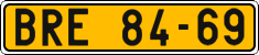 License plate of the Czech Republic, Commercial vehicles (1960)