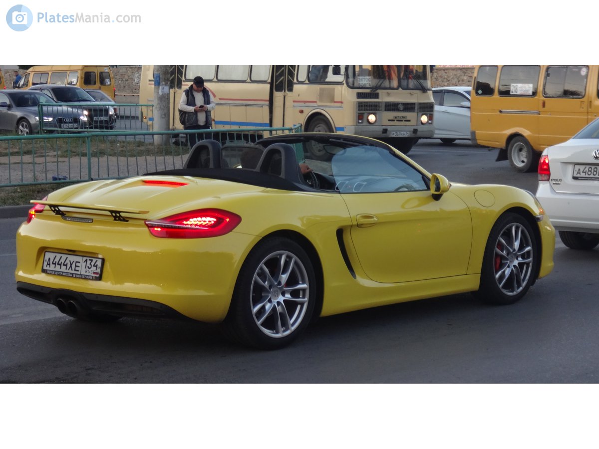 а 444 хе 134, Porsche Boxster 3rd gen (981), 2012–2017