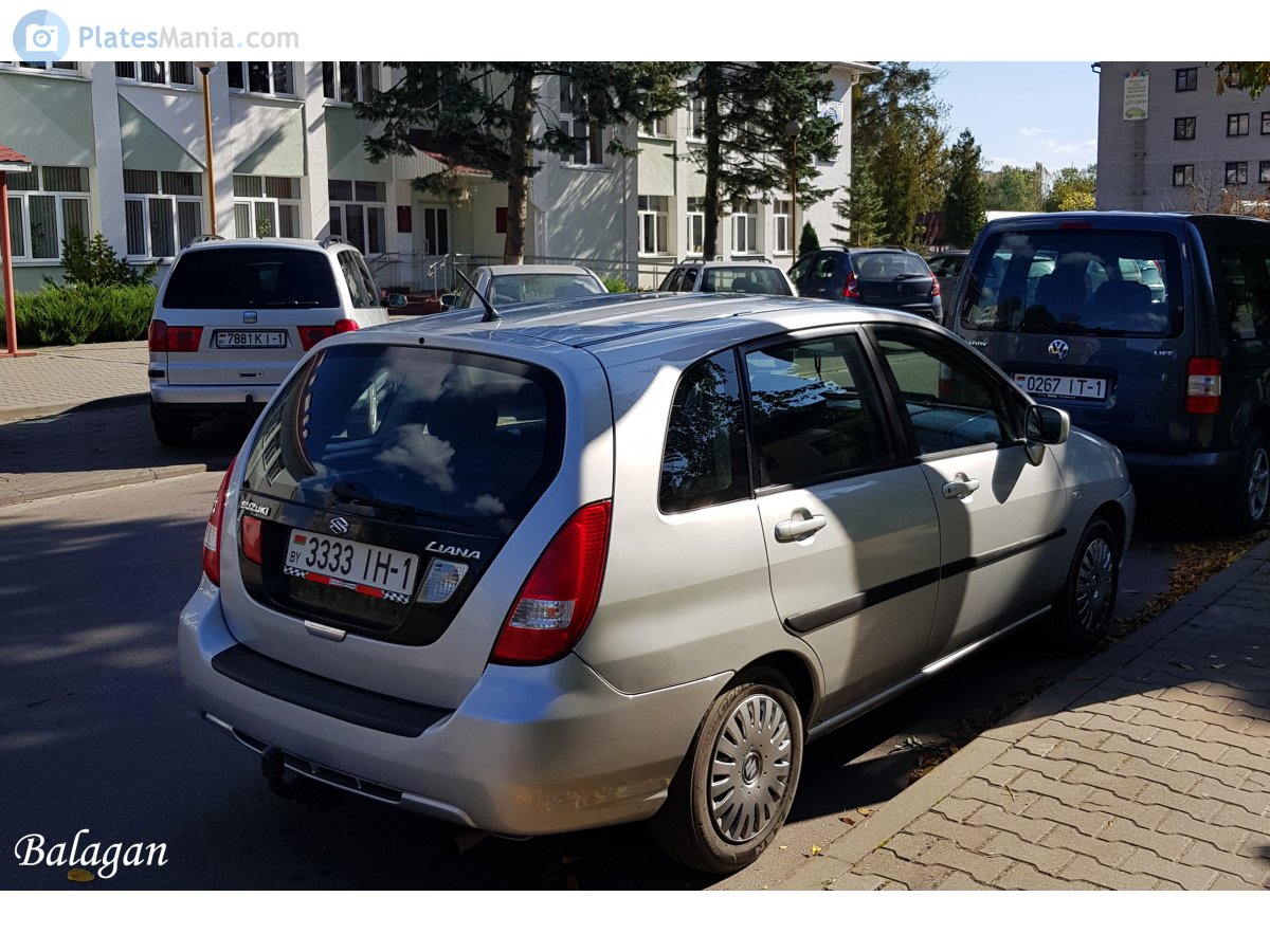 3333 IH-1, Suzuki Liana 1st gen Hatch (RI), 2001–2007