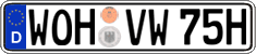 German license plate, Plates for oldtimers (type 