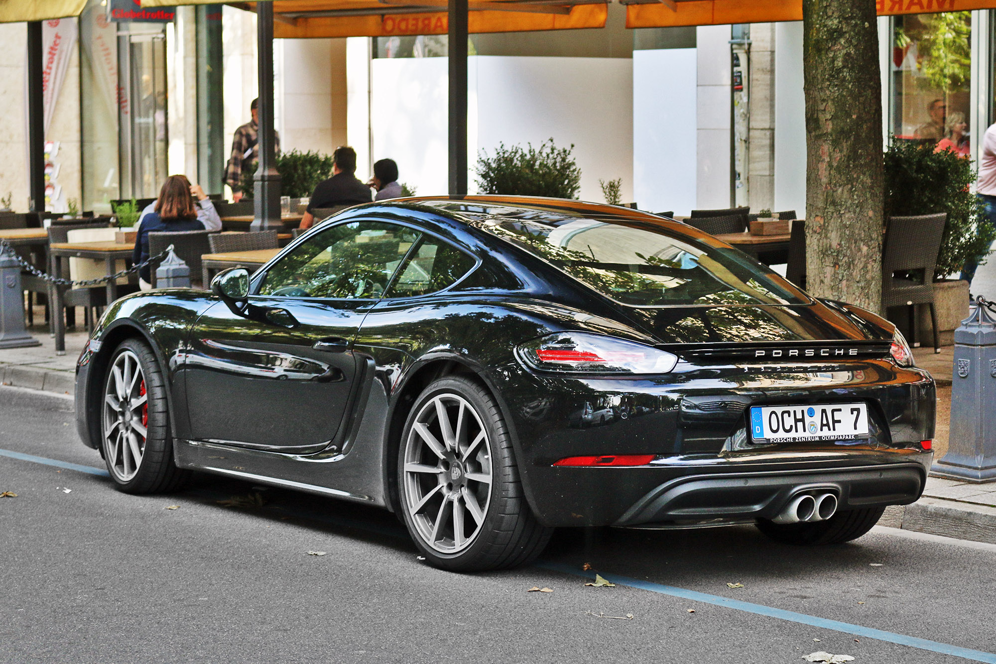 OCH AF 7, Porsche Cayman 3rd gen 718 Cayman (982C), 2016–