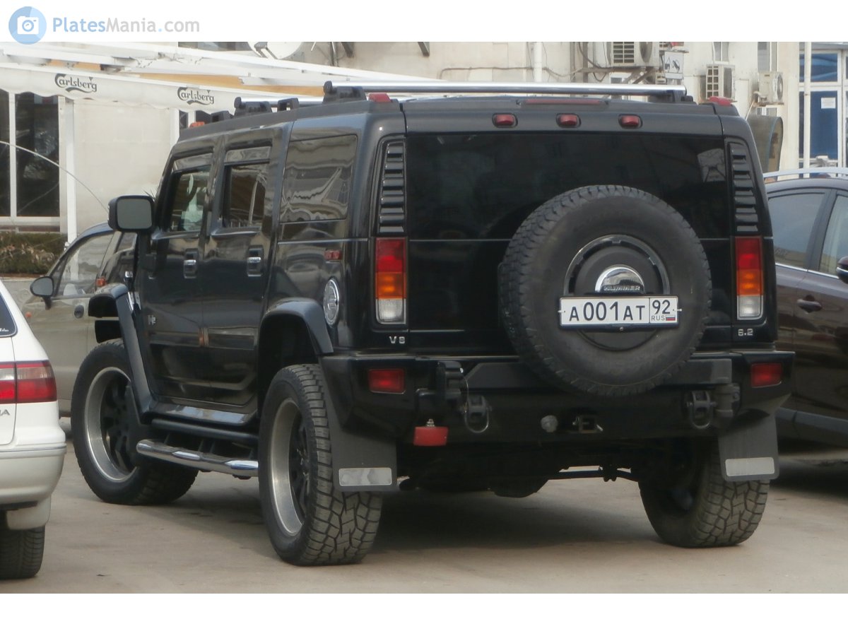 а 001 ат 92, HUMMER H2 1st gen SUV (GMT820), 2003–2009