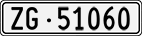 License plate of Switzerland, Cars