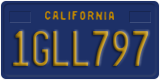California, Passenger Car (1ABC234)