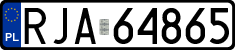License plates of Poland, Regular car plates