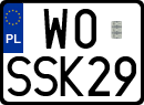 License plates of Poland, Vanity Plates