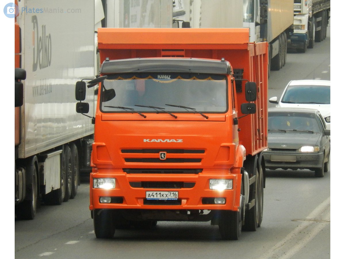 а 411 кх 716, KamAZ 6520 6520, 2002­–