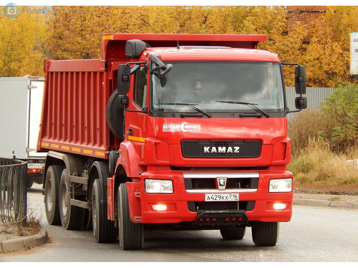 а 429 кх 716, KamAZ 6520 65201 Люкс (K4 Cab), 2016–