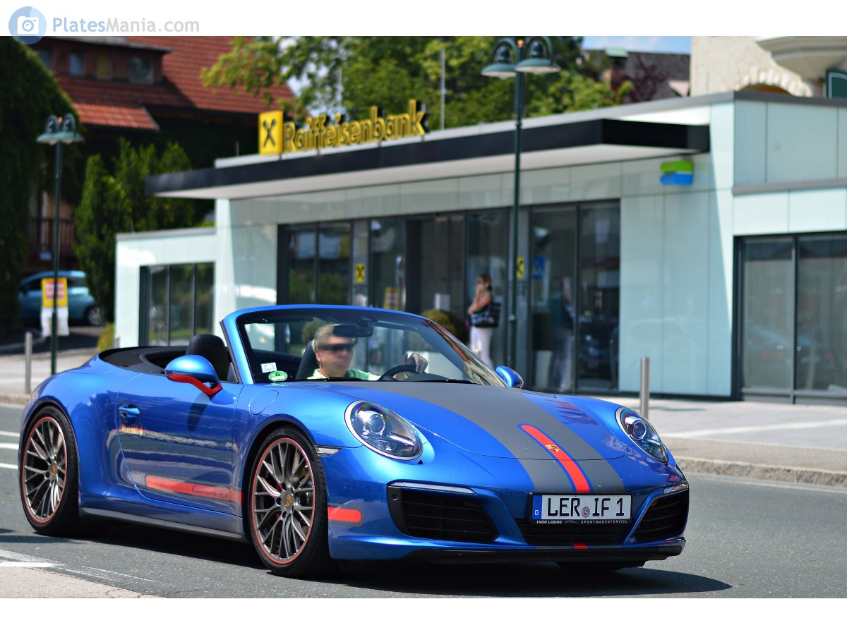 LER IF 1, Porsche 911 7th gen Cabrio (991.2), facelift, 2015–2019