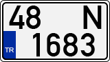 License plate of Turkey, Regular plates