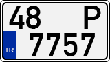 License plate of Turkey, Regular plates