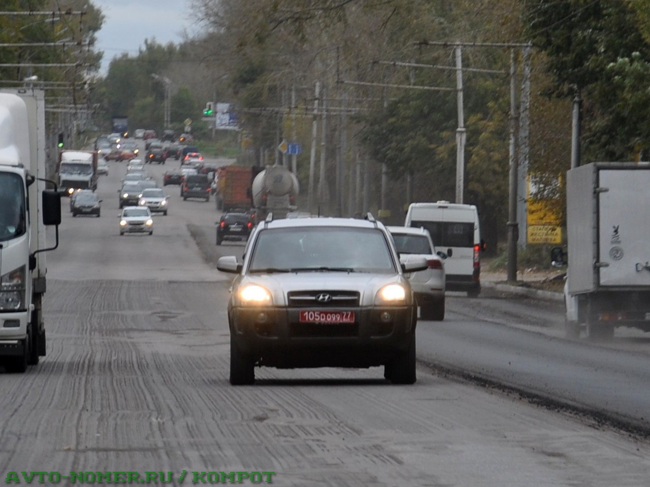 105 D 099 77, Hyundai Tucson 1st gen (JM), 2004–2010 (–2018 for BR-market)