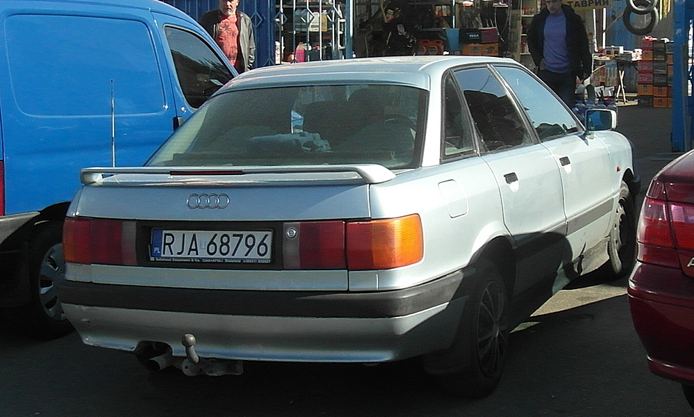 RJA 68796, Audi 80 3rd gen (B3/89), 1986–1991
