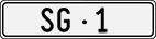 License plate of Switzerland, Cars