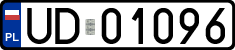 License plates of Poland, Military