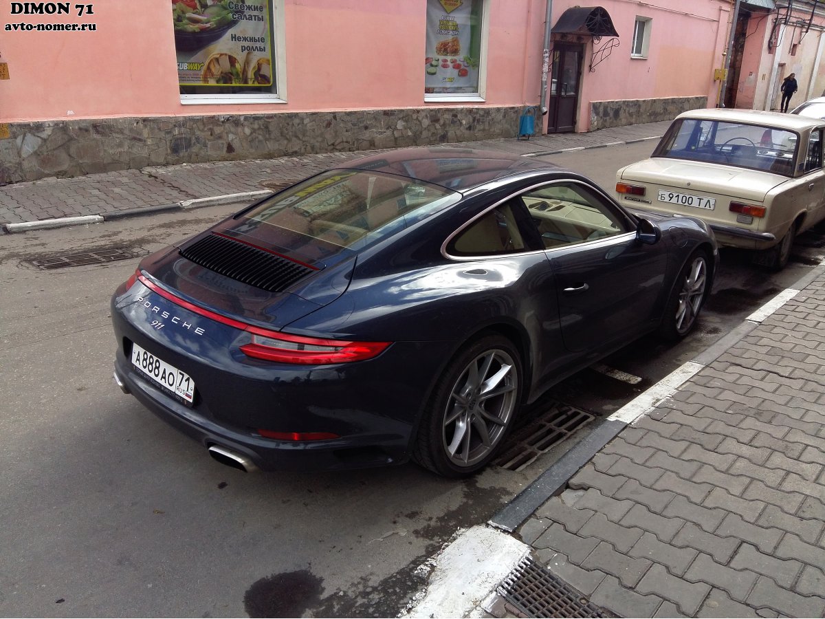 а 888 ао 71, Porsche 911 7th gen Coupé (991.1), 2011–2017