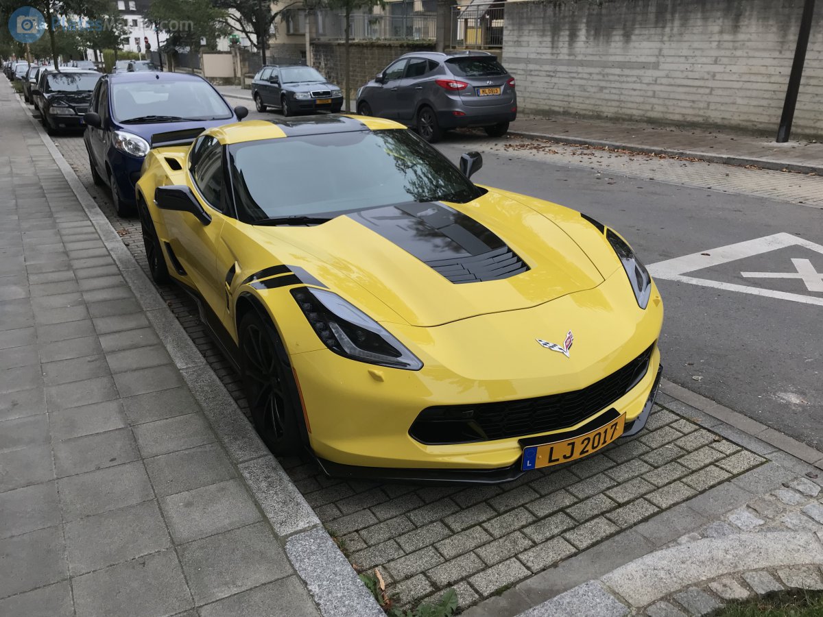 LJ 2017, Chevrolet Corvette 7th gen Coupé (C7), 2013–2019