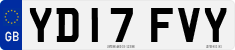 License plate of the United Kingdom, 2001 year system