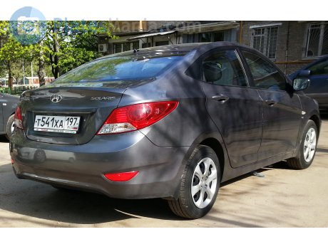 т541ха197, Hyundai Solaris