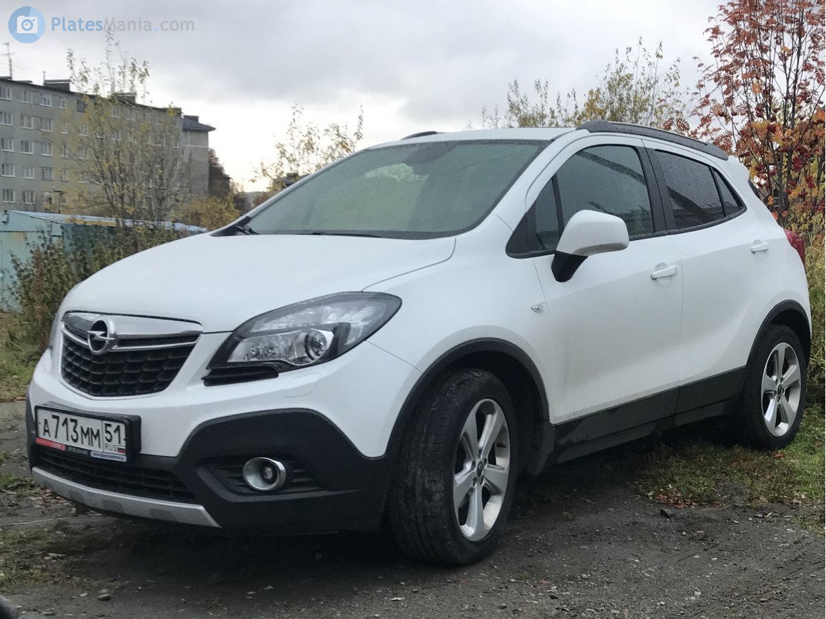 а 713 мм 51, Opel Mokka 1st gen (A; J13), 2012–2016