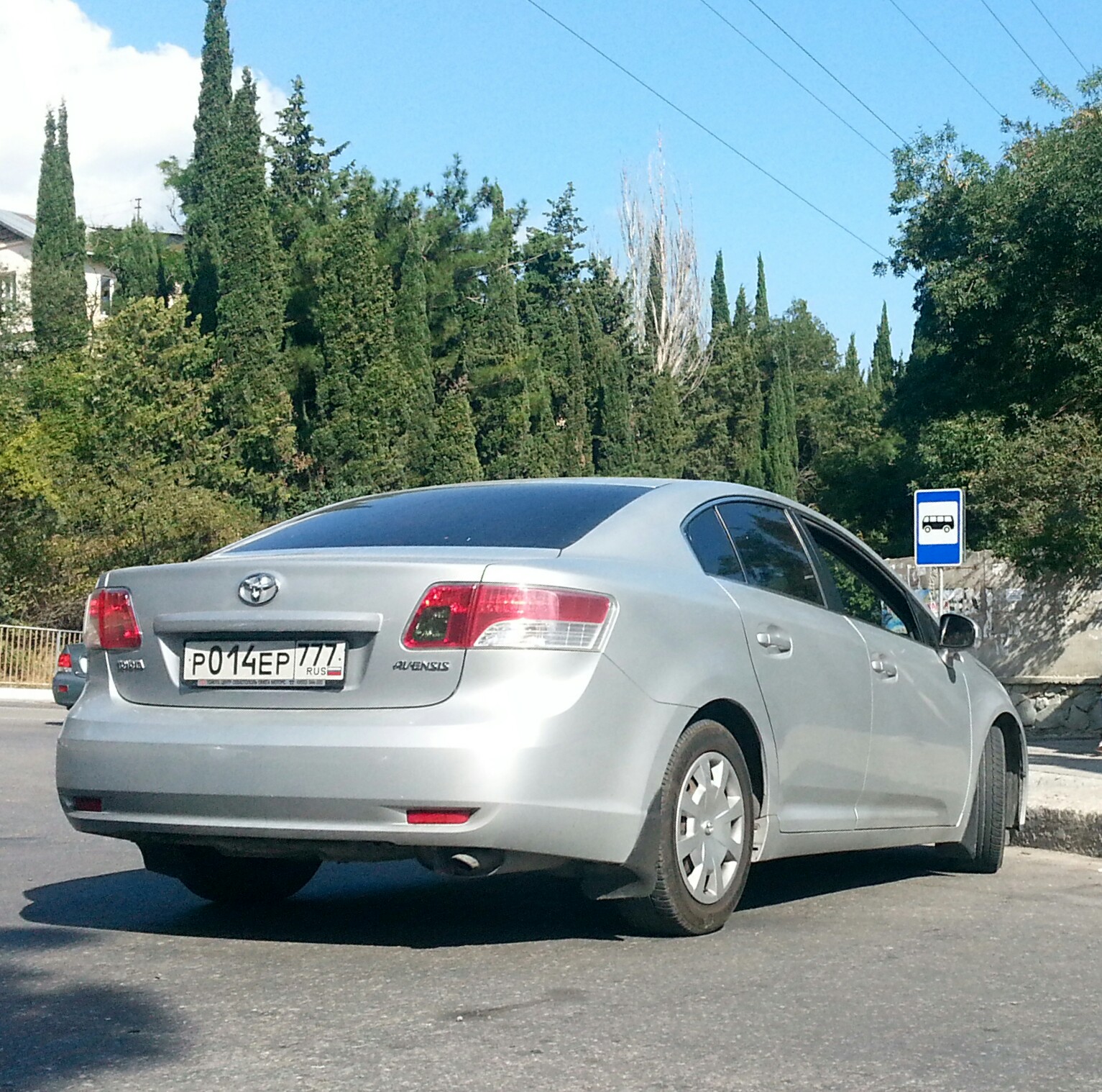 р 014 ер 777, Toyota Avensis 3rd gen Sedan (T270) 2008–2011