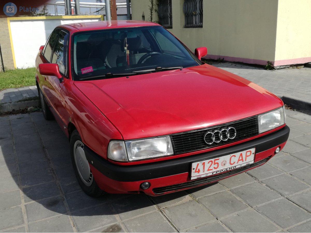 4125 CAP, Audi 80 3rd gen (B3/89), 1986–1991