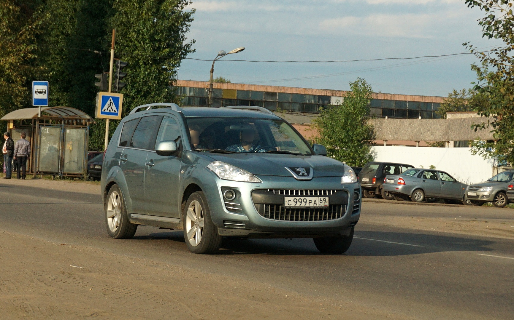 с 999 ра 69, Peugeot 4007 1st gen (I3), 2007–2012