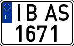 License plates of Spain, 1971 year series