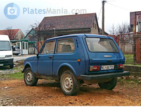 KL AA722, Lada (VAZ) 2121 Нива