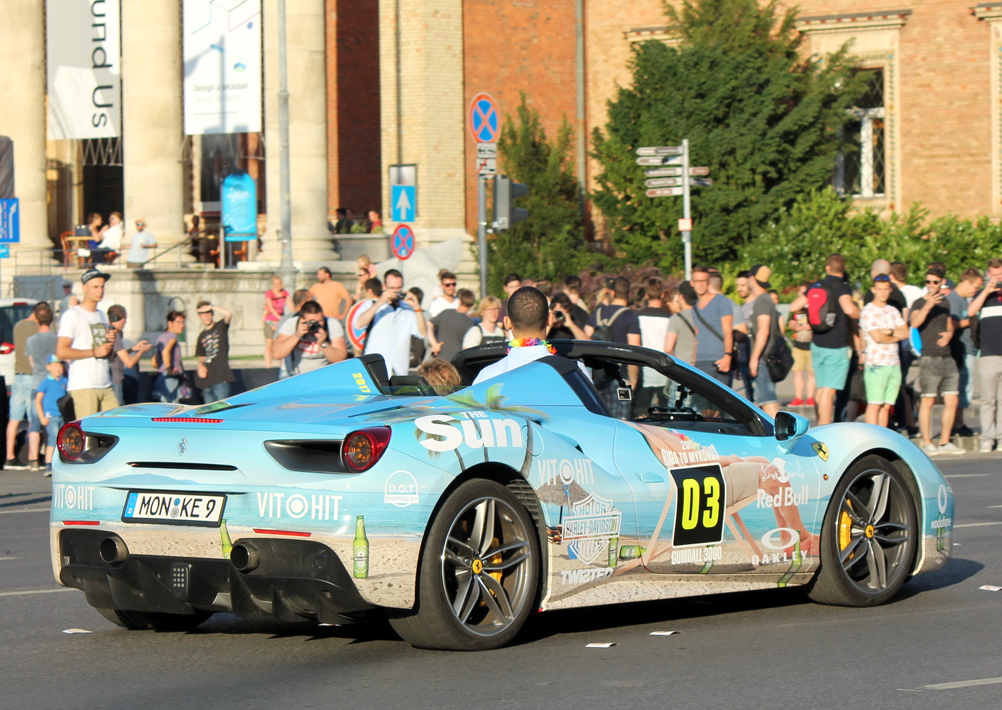 MON KE 9, Ferrari 488 1st gen Spider (F142M), 2015–2019