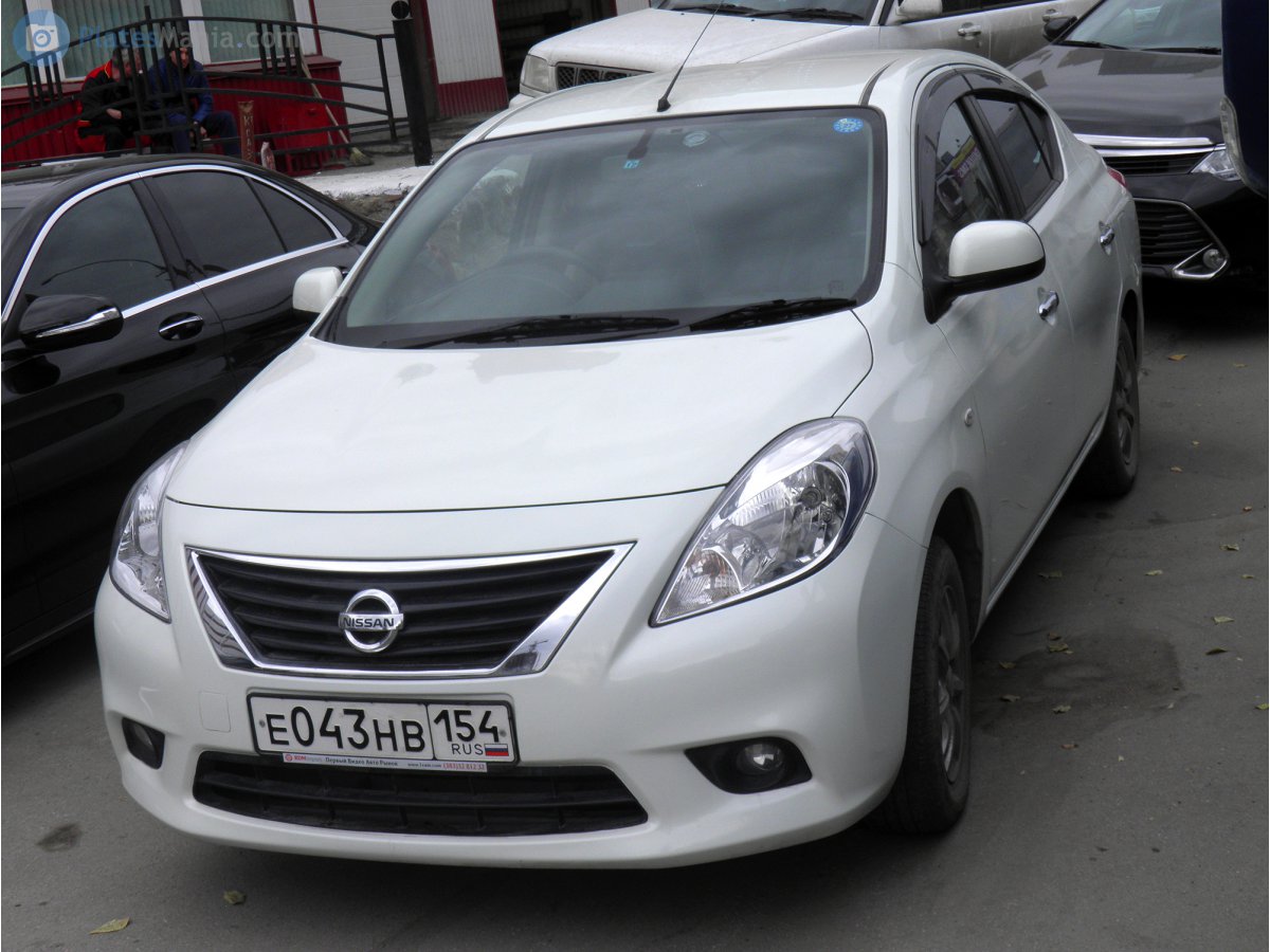 е 043 нв 154, Nissan Latio 2nd gen (N17; JP-market), 2012–2016